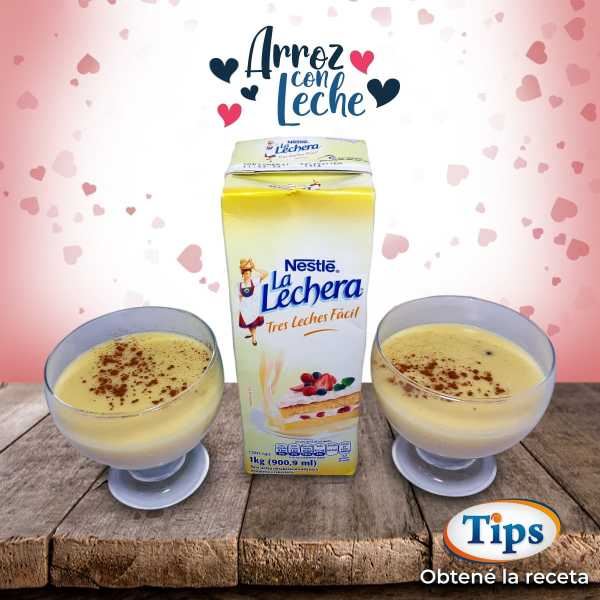 Arroz con Leche con Base de Tres Leches