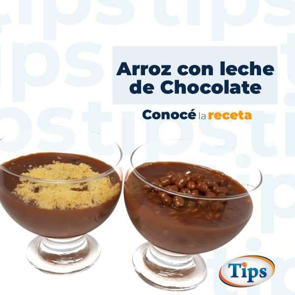 Arroz con leche de Chocolate