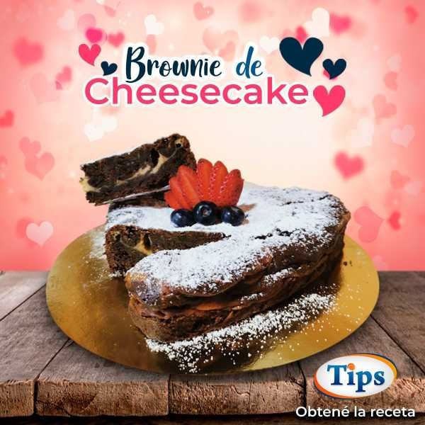 Brownie de Cheesecake