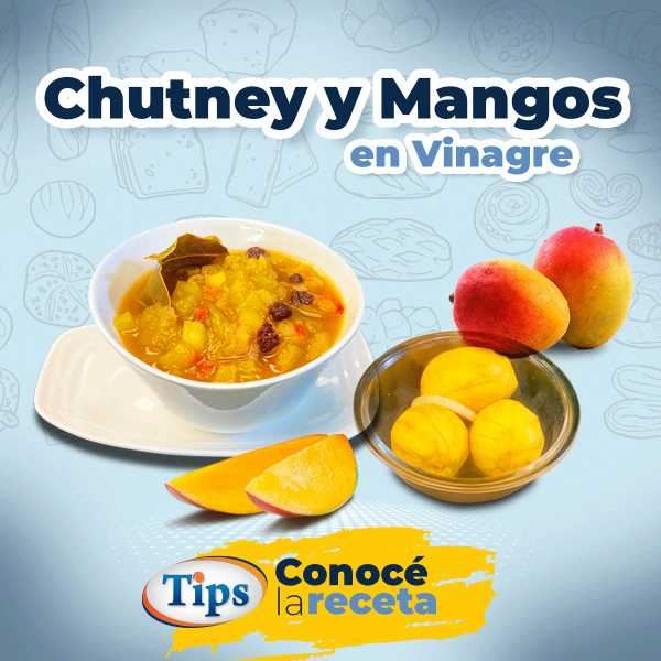 Chutney y Mangos en Vinagre