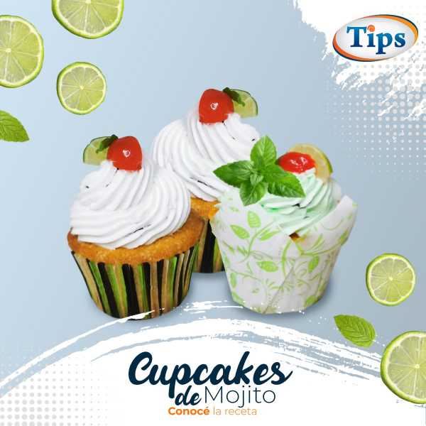 Cupcakes de Mojito