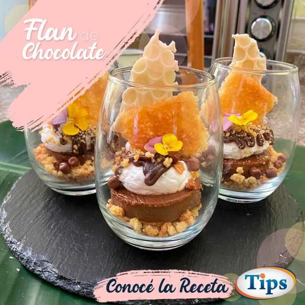 Flan de Chocolate