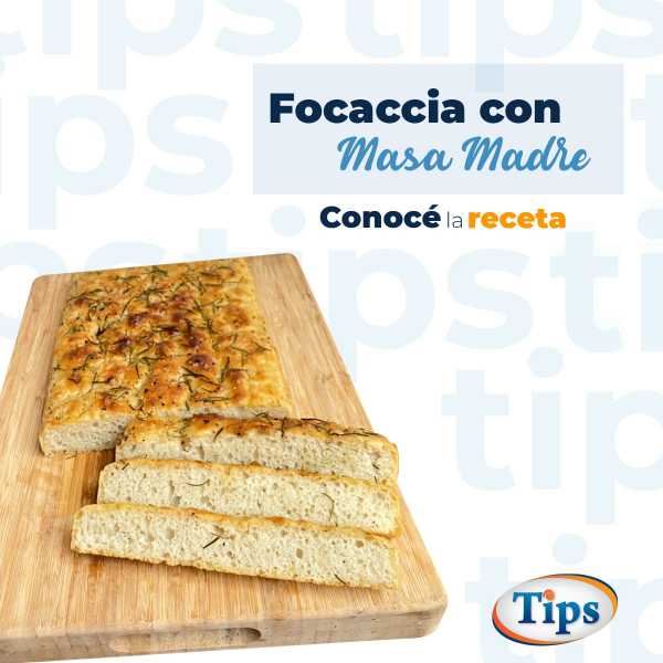 Focaccia con Masa Madre