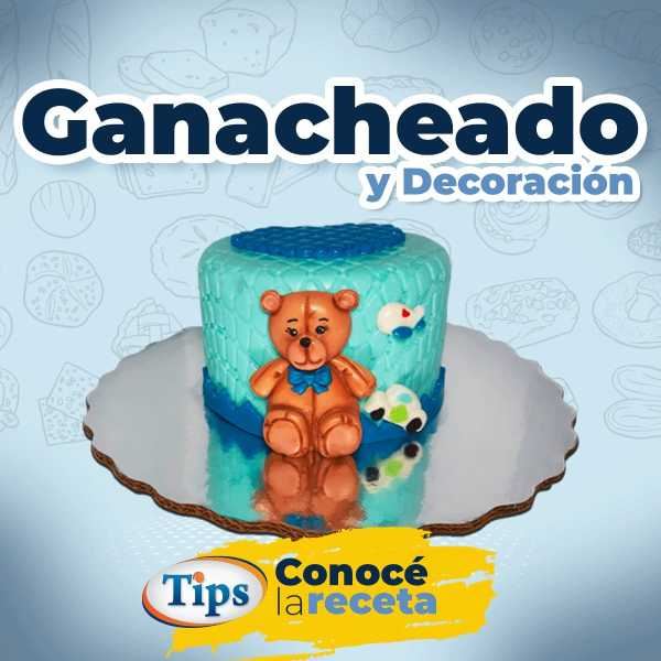 Ganacheado y Decoración de Pastel