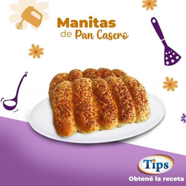 Manitas de Pan Casero