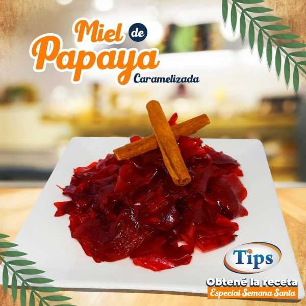 Miel de Papaya Caramelizada