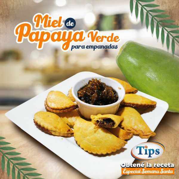 Miel de Papaya Verde para Empanadas