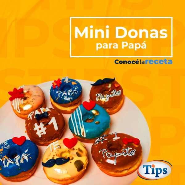Mini Donas para Papá