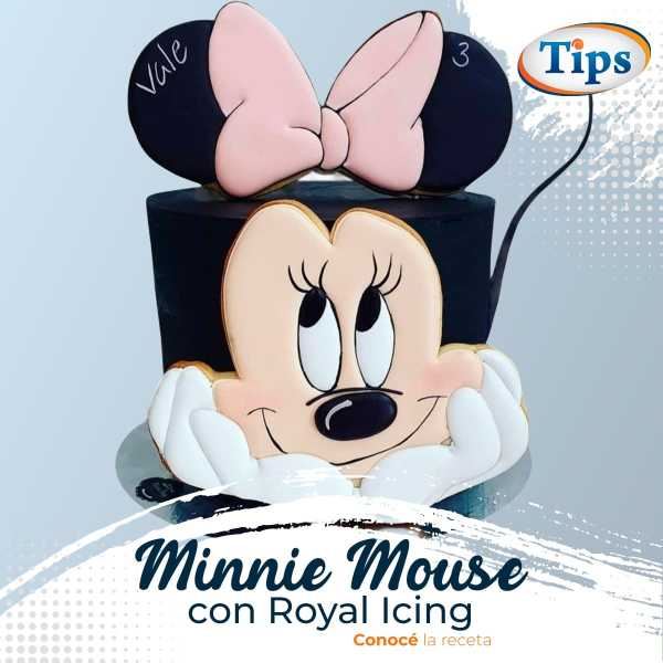 Minnie Mouse con Royal Icing