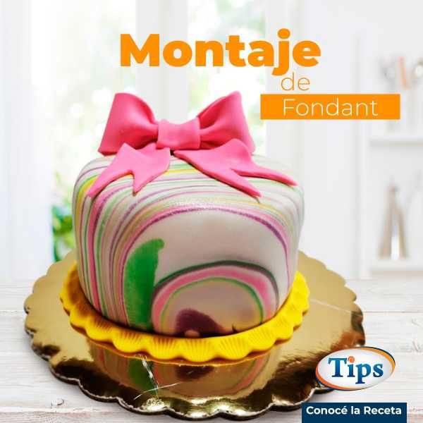 Montaje de Fondant