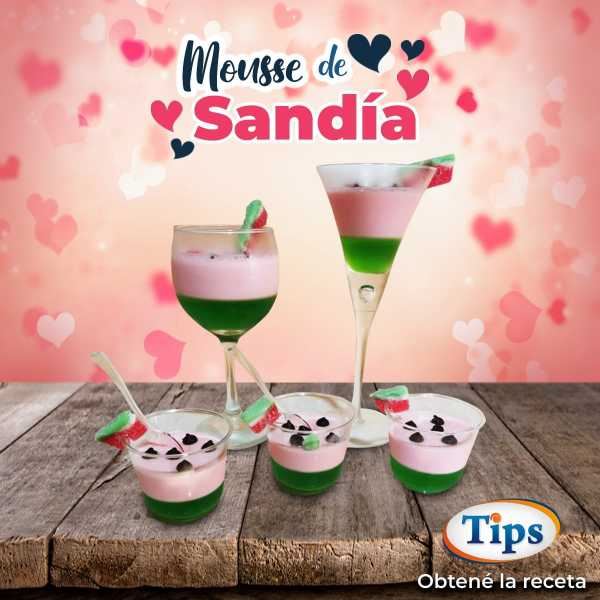 Mousse de Sandía