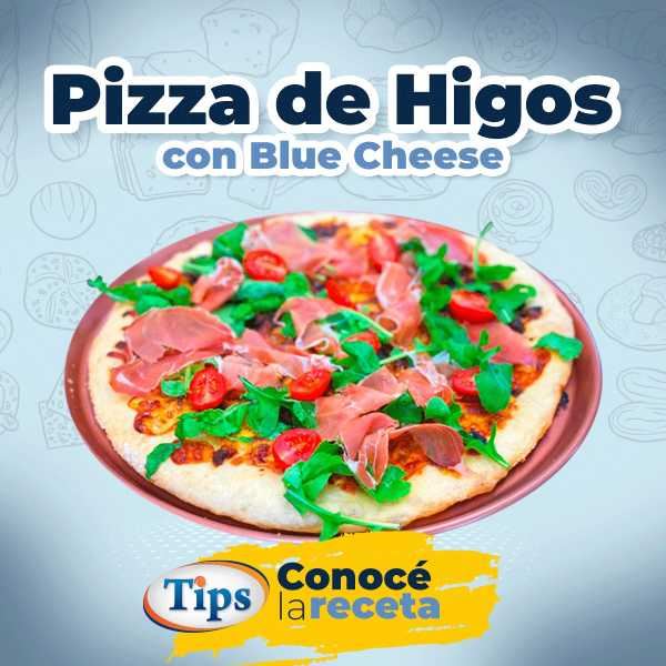 Pizza de Higos con Blue Cheese