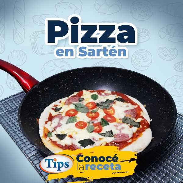 Pizza en Sartén