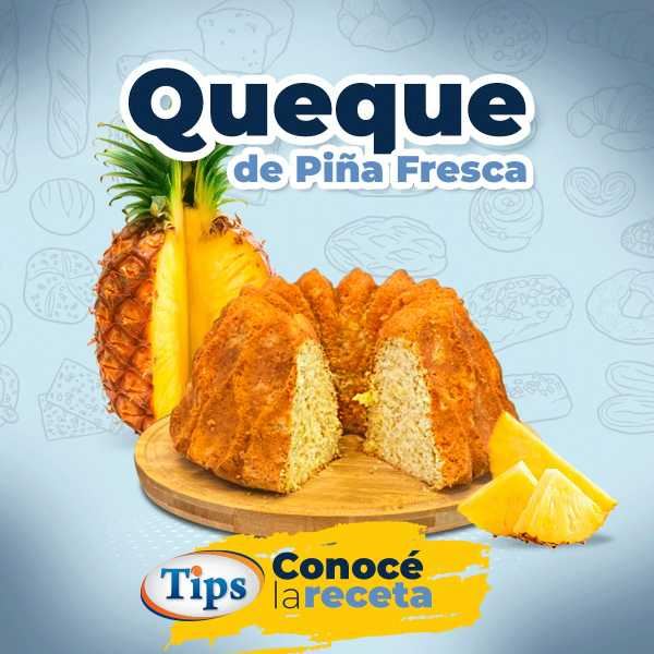 Queque de Piña Fresca