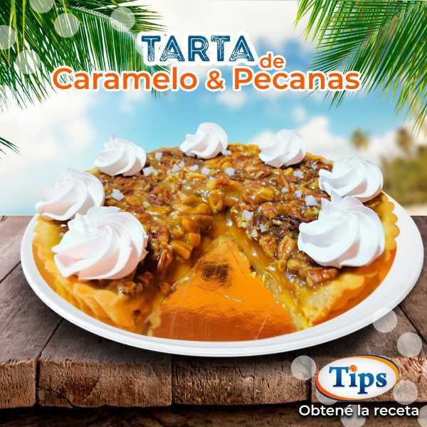 Tarta de Caramelo y Pecanas