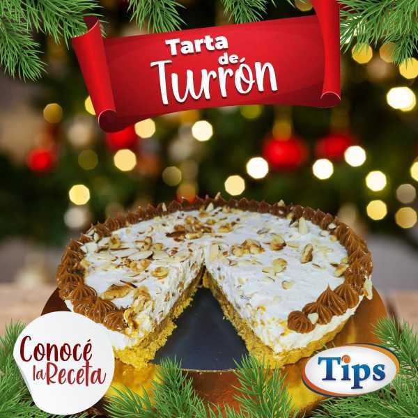 Tarta de Turrón