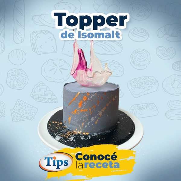 Topper de Isomalt