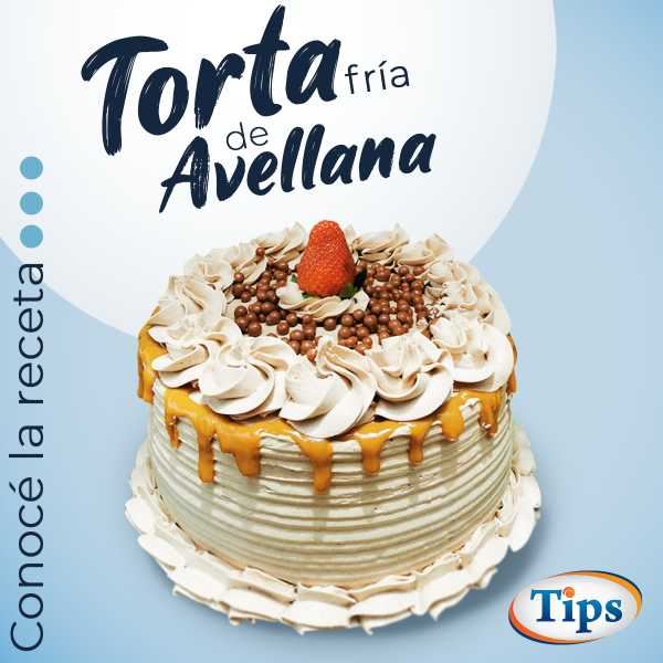 Torta Fría de Avellana