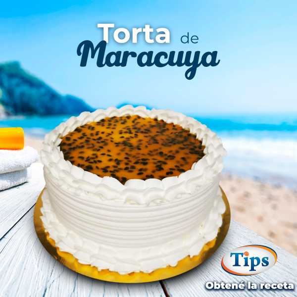 Torta Fría de Maracuyá