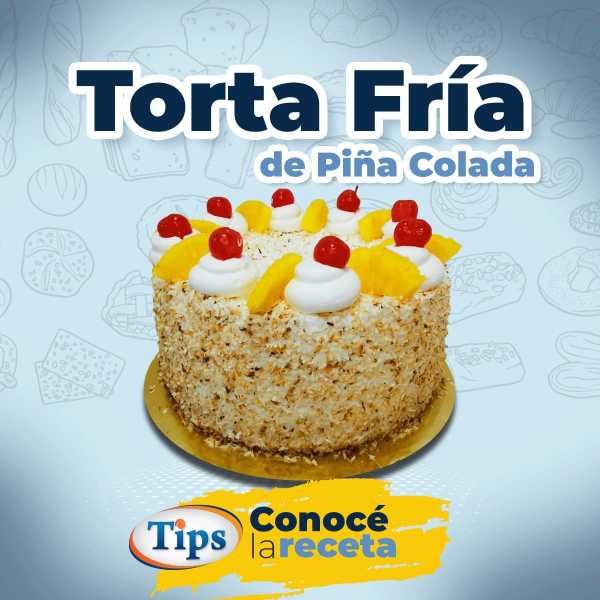 Torta Fría de Piña Colada