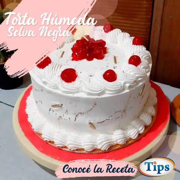 Torta Húmeda de Selva Negra