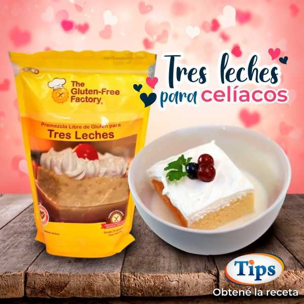 Tres leches para Celíacos