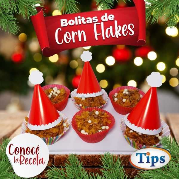 Bolitas de Corn Flakes