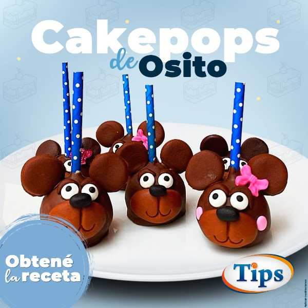 Cake Pops de Ositos