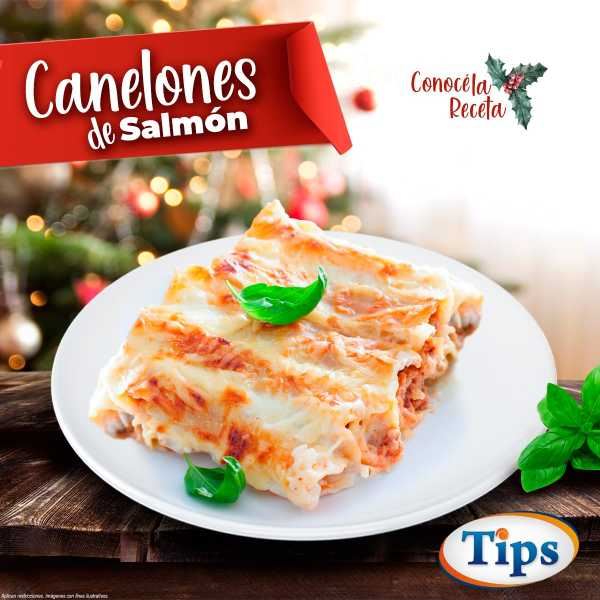 Canelones Rellenos de Salmón