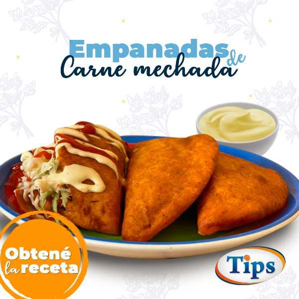 Empanadas Rellenas de Carne Mechada