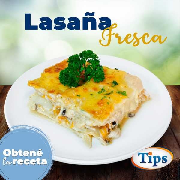 Lasagña con Pasta Fresca