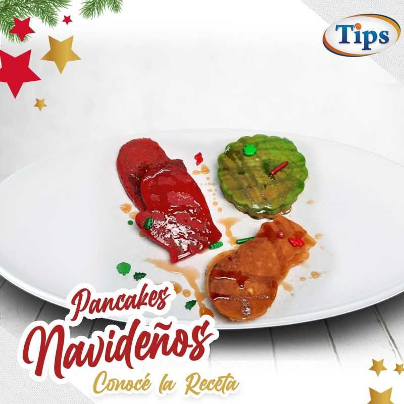 Pancakes Navideños