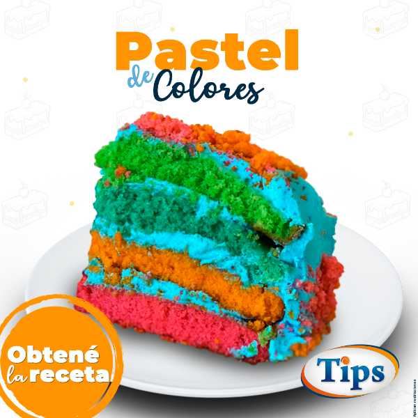 Pastel de Colores