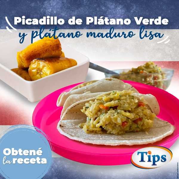 Picadillo de Plátano Verde y Plátanos Maduros Luisa