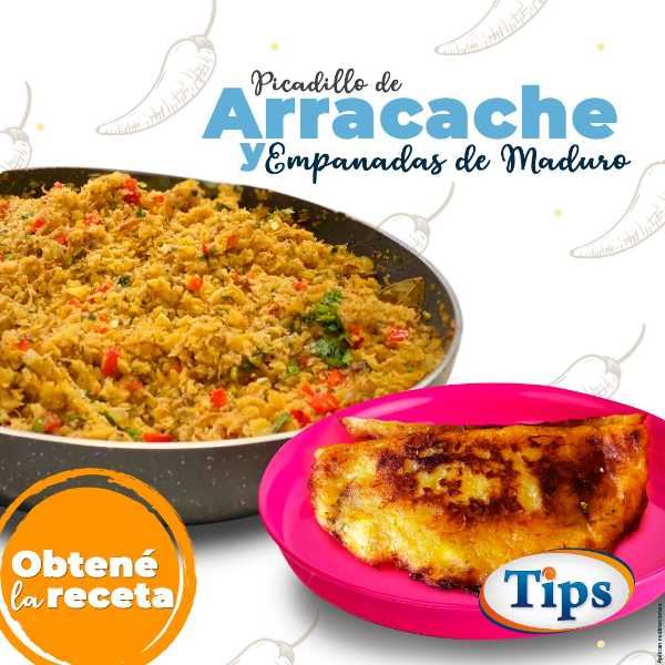 Picadillos de Arracache y Empanadas de Plátano Maduro