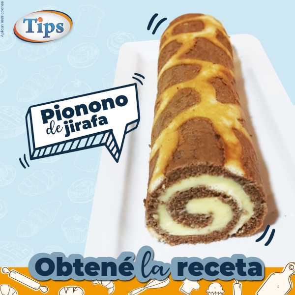 Pionono de Jirafa