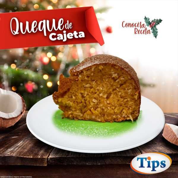 Queque de Cajeta
