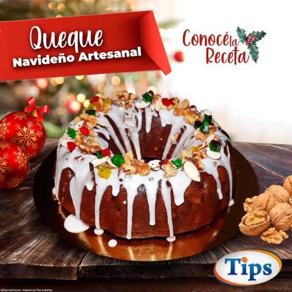 Queque Navideño Artesanal