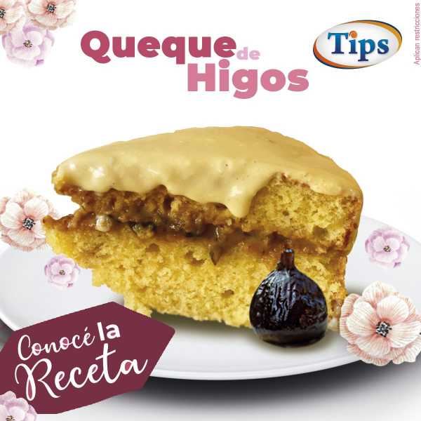Queque Relleno de Higos