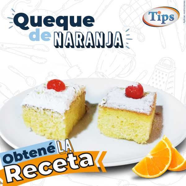 Queque de Naranja