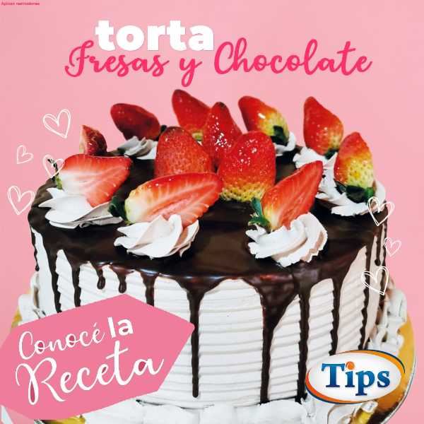 Torta Fría de Choco Fresa