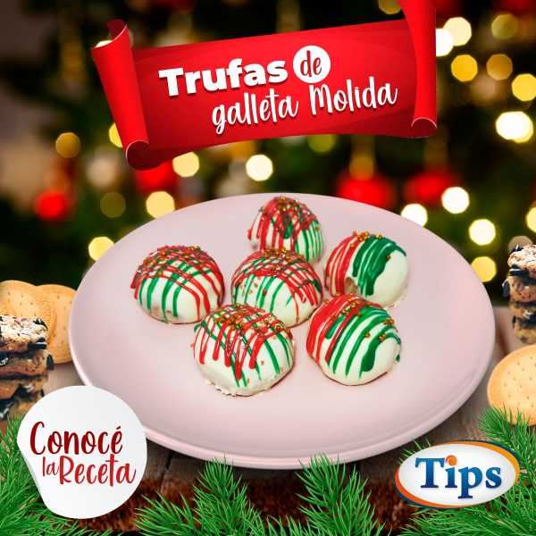 Trufas de Galleta Molida