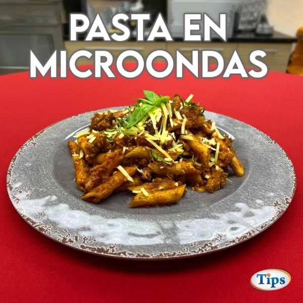 Pasta en Microondas