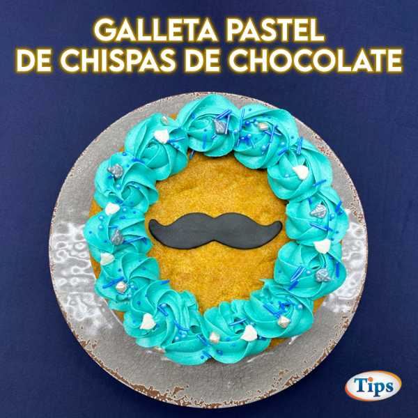 Galleta Pastel de Chispas de Chocolate