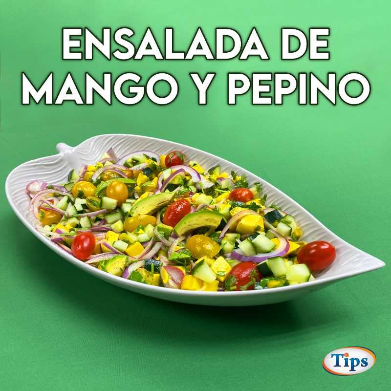 Ensalada de Mango y Pepino