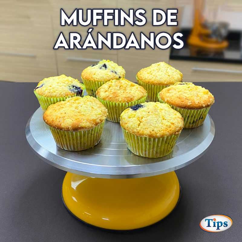 Muffins de Arándanos