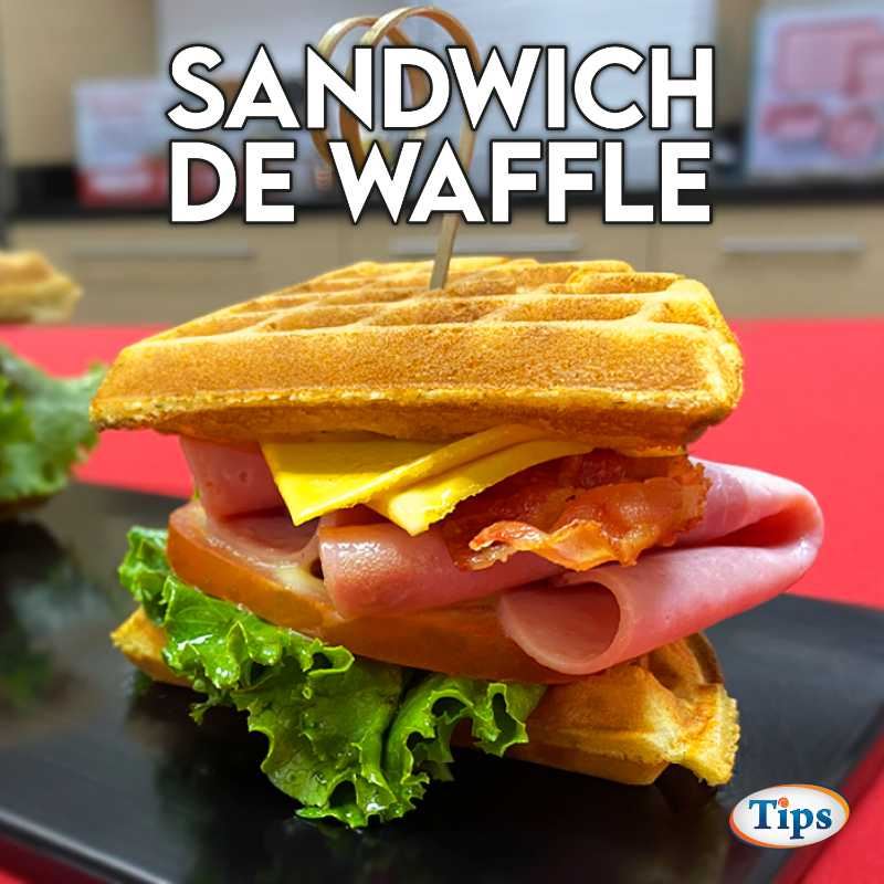 Sándwich de Wafles
