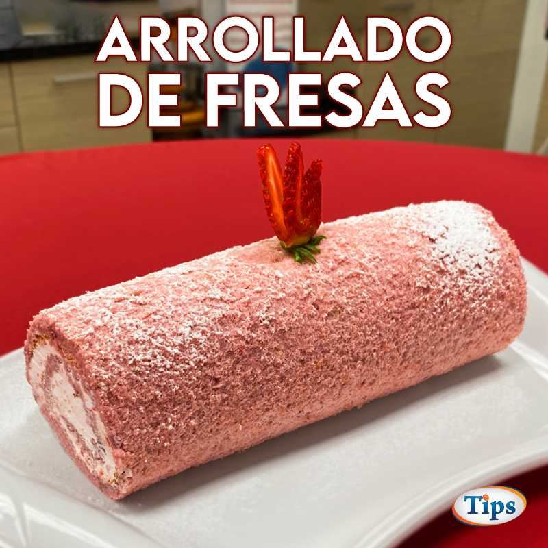 Arrollado de Fresas