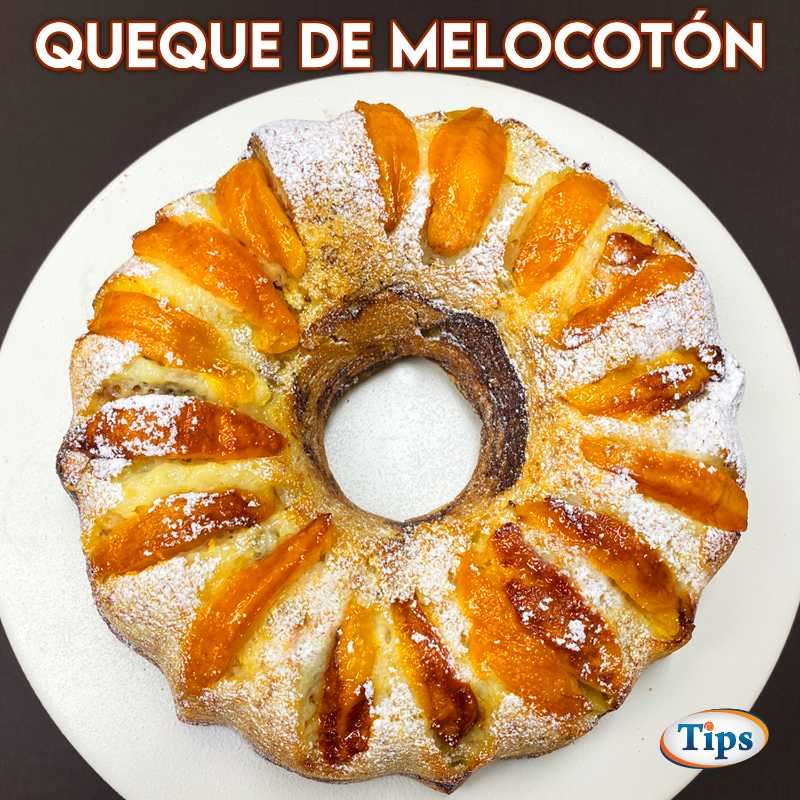 Queque de Melocotón