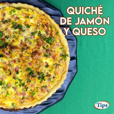 Quiché de Jamón y Queso